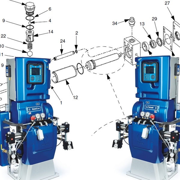 H30/H40/H50 Pump Part Selectors